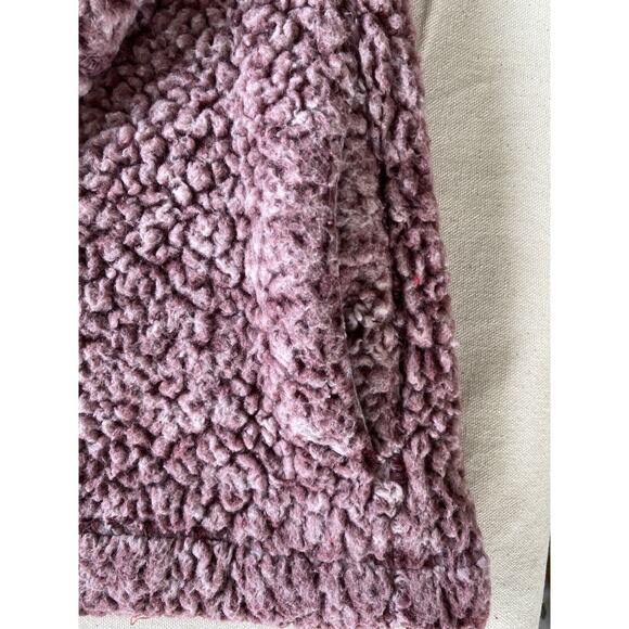 Original Weatherproof Pullover Maroon and White Sherpa Quarterzip XXL - Picture 2 of 7